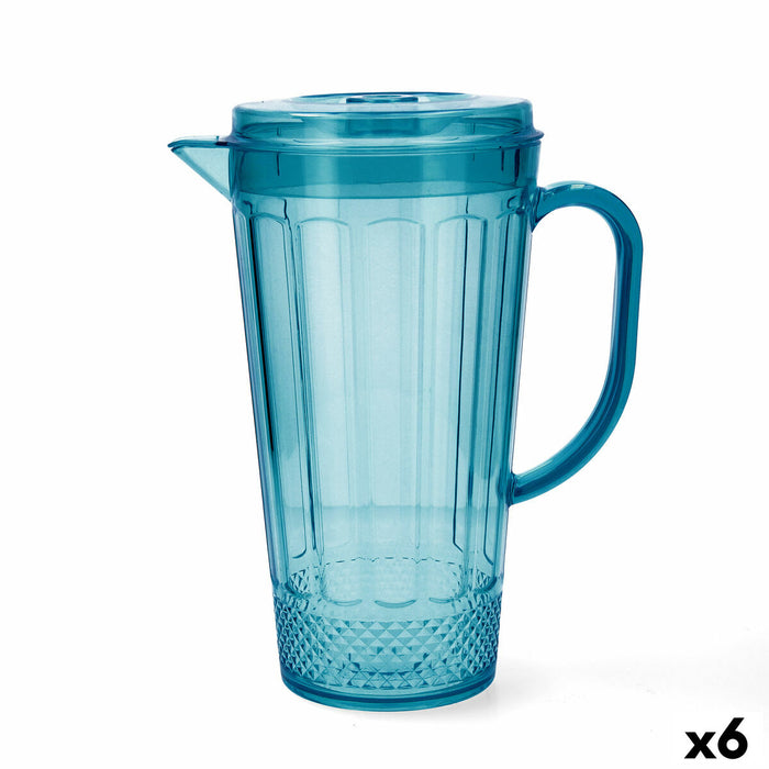 Kande Quid Gaia Turkisblå Plastik 2 L (6 enheder)