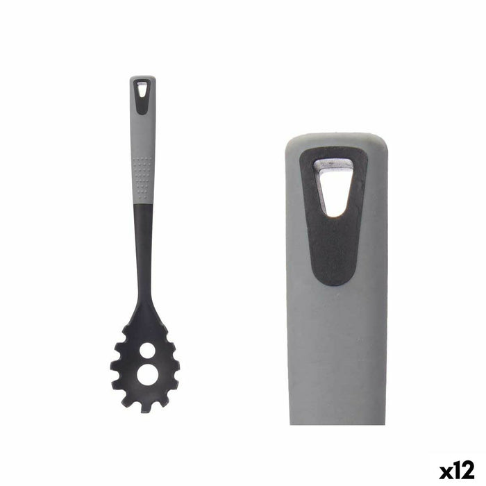 Pastaske Kinvara KT212043-9 PBT Sort Grå TPR PBT 7 x 34 x 4 cm (12 enheder)