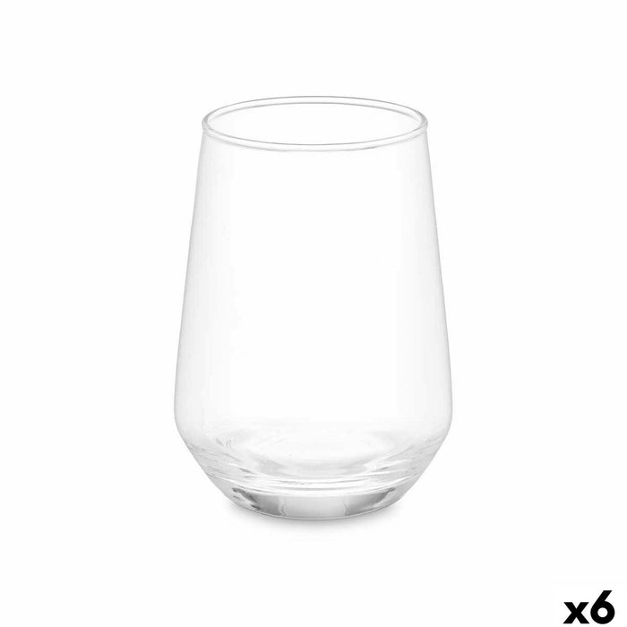 Vandglas Vivalto 67018-1/BHZ6 Gennemsigtig Glas 390 ml (6 enheder)