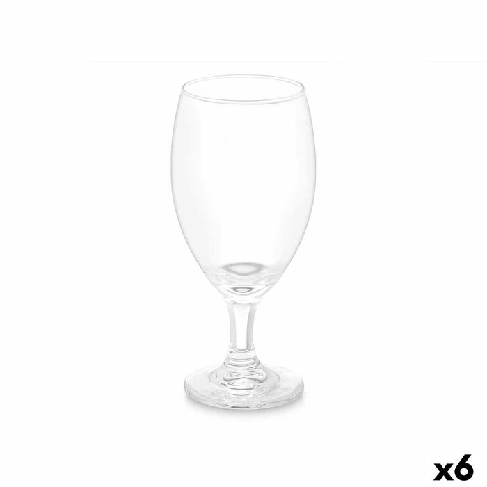 Vinglas Vivalto Gennemsigtig Glas 440 ml Øl (6 enheder)