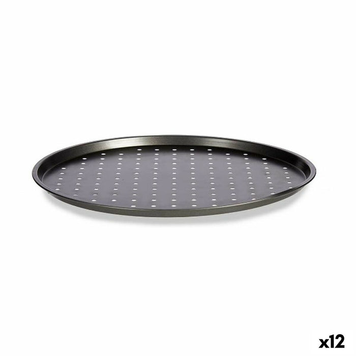 Pizza form Kinvara Grå Kulstofstål 33 x 1 x 33 cm (12 enheder)
