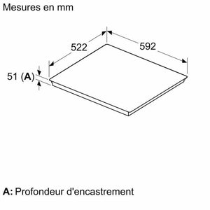 Induktionsplade Neff T66FTX4L0 60 cm