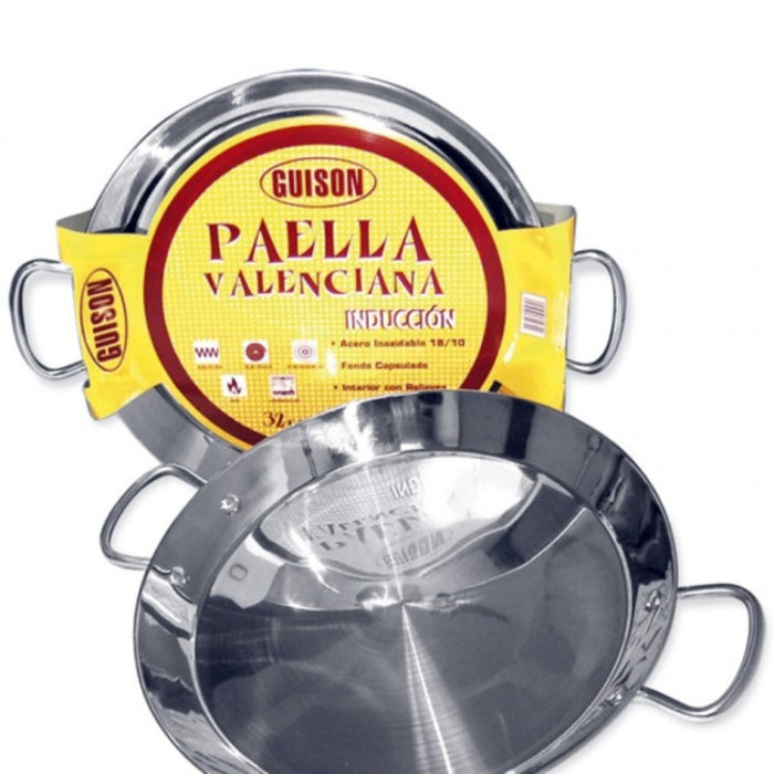 Paella-Pande Guison 74046 Rustfrit stål Metal 3 L (10 Dele) (46 cm)