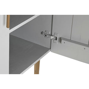 Supplerende møbler DKD Home Decor BAR Gylden Hvid Jern Mangotræ (85 x 45 x 110 cm)