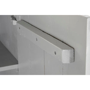 Supplerende møbler DKD Home Decor BAR Gylden Hvid Jern Mangotræ (85 x 45 x 110 cm)