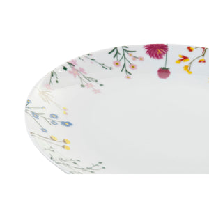 Madlavningssæt DKD Home Decor Cvetlice Porcelæn (18 pcs)