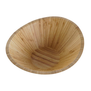 Skål DKD Home Decor Natur Bambus 24,6 x 22,5 x 9,5 cm
