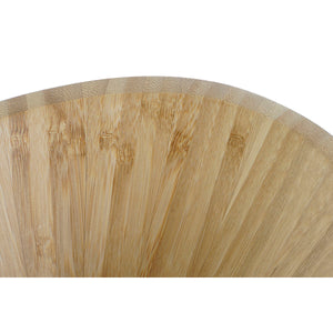 Skål DKD Home Decor Natur Bambus 24,6 x 22,5 x 9,5 cm