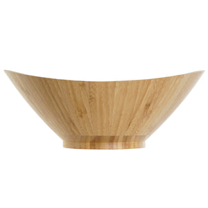 Skål DKD Home Decor Natur Bambus 24,6 x 22,5 x 9,5 cm