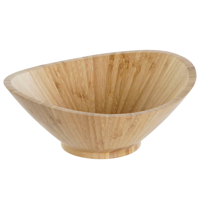 Skål DKD Home Decor Natur Bambus 24,6 x 22,5 x 9,5 cm