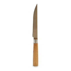Køkkenkniv med bambus håndtag (24,5 cm) - kogklogt.dk
