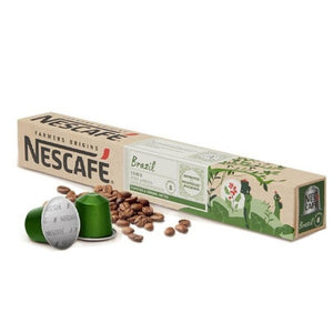 Kaffekapsler FARMERS ORIGINS Nescafé BRAZIL (10 uds)